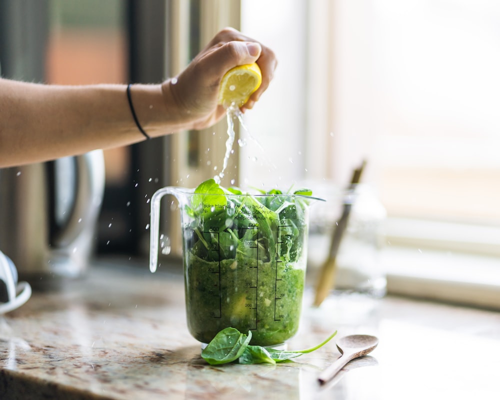 Fresh vegetables and nutritious ingredients for detox